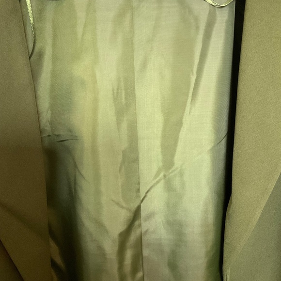 NWOT, Philosophy Republic Clothing Open Front Deep Green Blazer, Size Medium - Picture 8 of 10